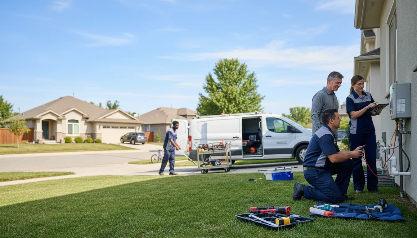 Tankless water heater service in Eagle, MI